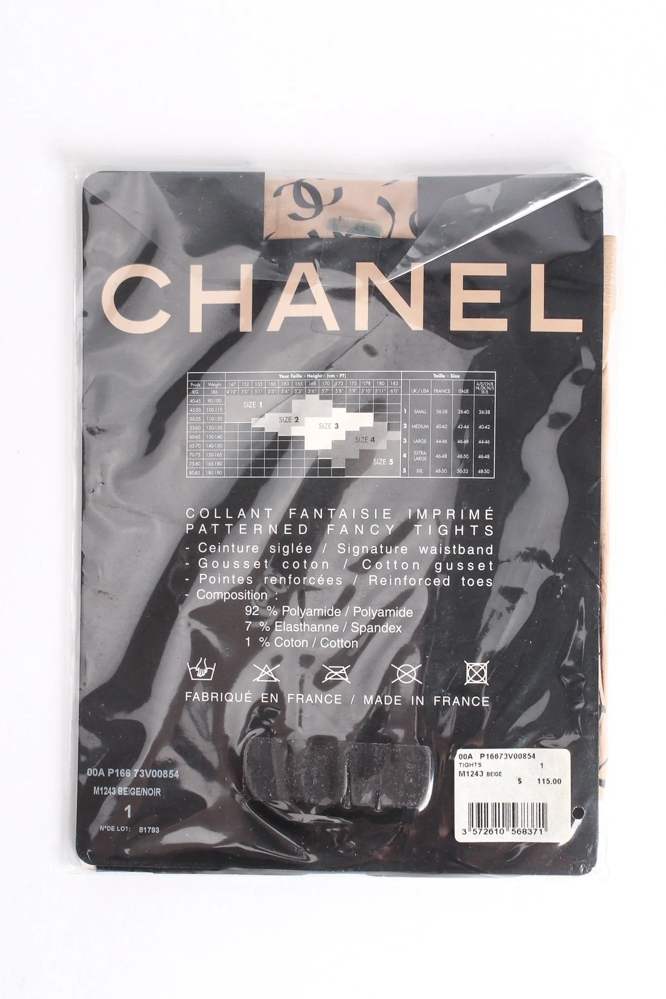 2000 A/W Monogram CC Logo Stockings