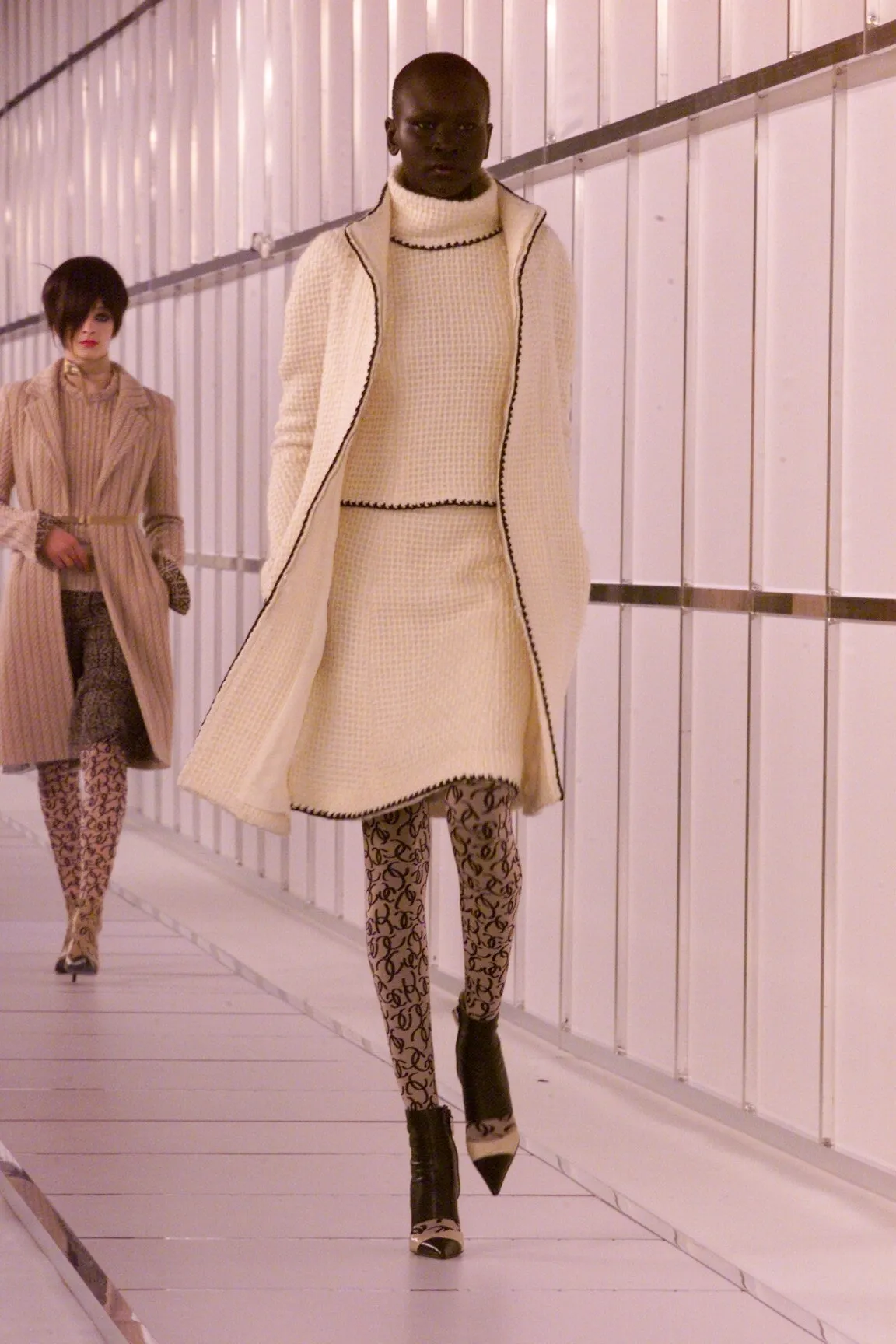 2000 A/W Monogram CC Logo Stockings
