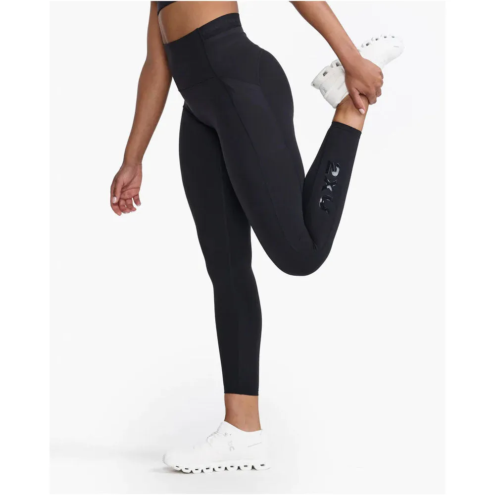 2XU Womens Form Stash Hi-Rise Compression Tights 2.0