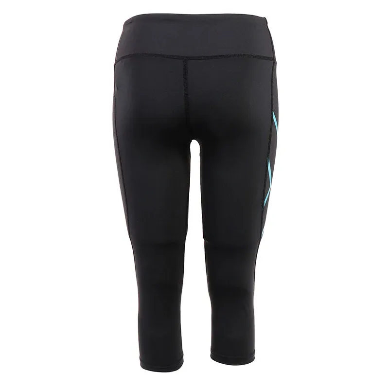 2XU Womens Mid-Rise 3/4 Compresssion Tights