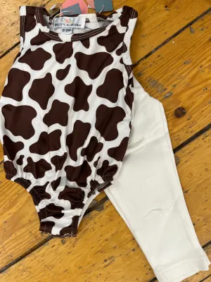Adaline Crewneck Tank Leotard