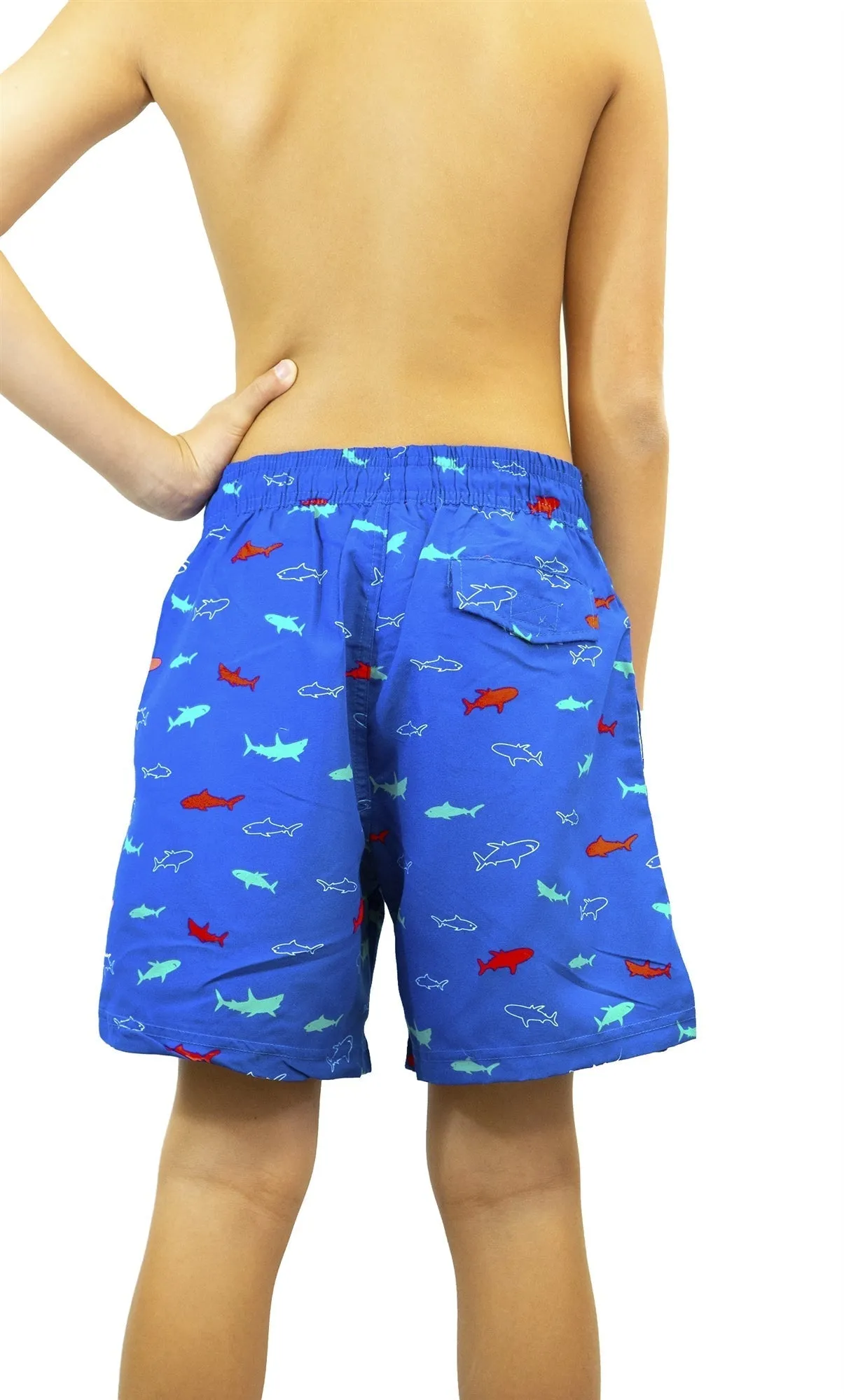 Adoretex Boy's Fish Printed Beach Board Shorts (MP020)
