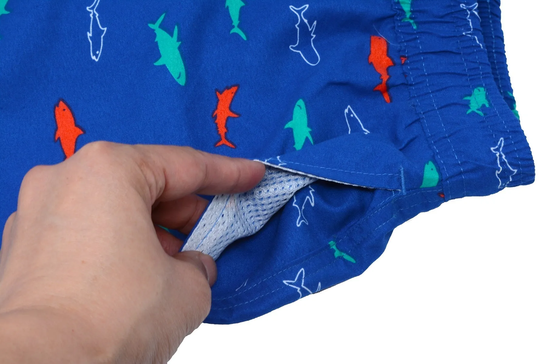 Adoretex Boy's Fish Printed Beach Board Shorts (MP020)