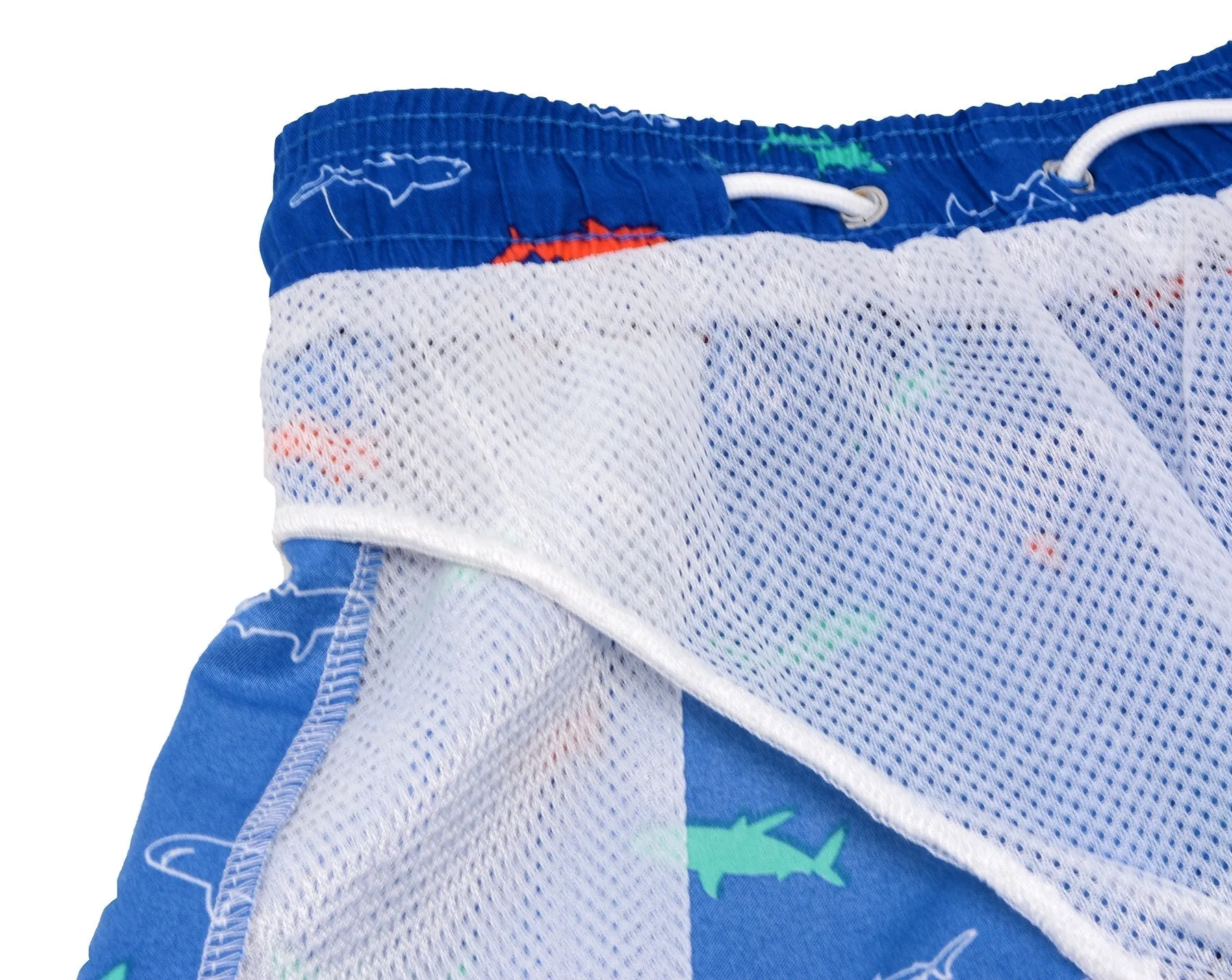 Adoretex Boy's Fish Printed Beach Board Shorts (MP020)