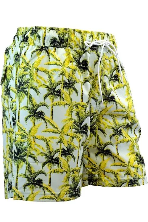 Adoretex Men's Tropical Printed Beach Board Shorts (MP014)