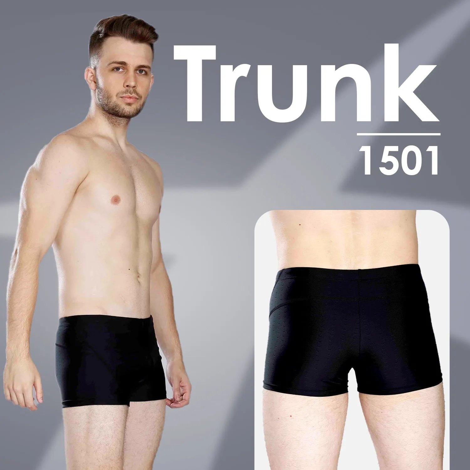 Airavat Zetus 1501 Men's Swimming Trunk | Quick-Dry, Stretchable & Comfortable Swimwear | Durable Fabric for Training & Leisure Swimming