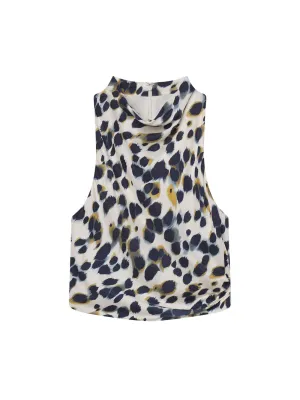 A.L.C. Lily Top in Navy/Light Blue