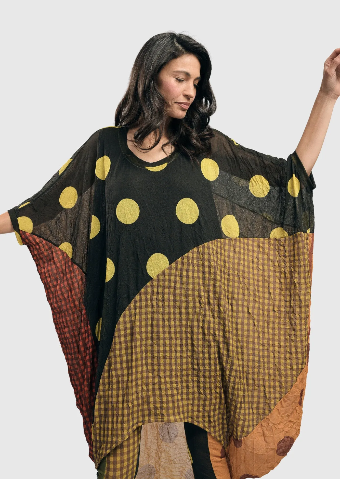 Alembika Mix Avery Oversized Tunic Top