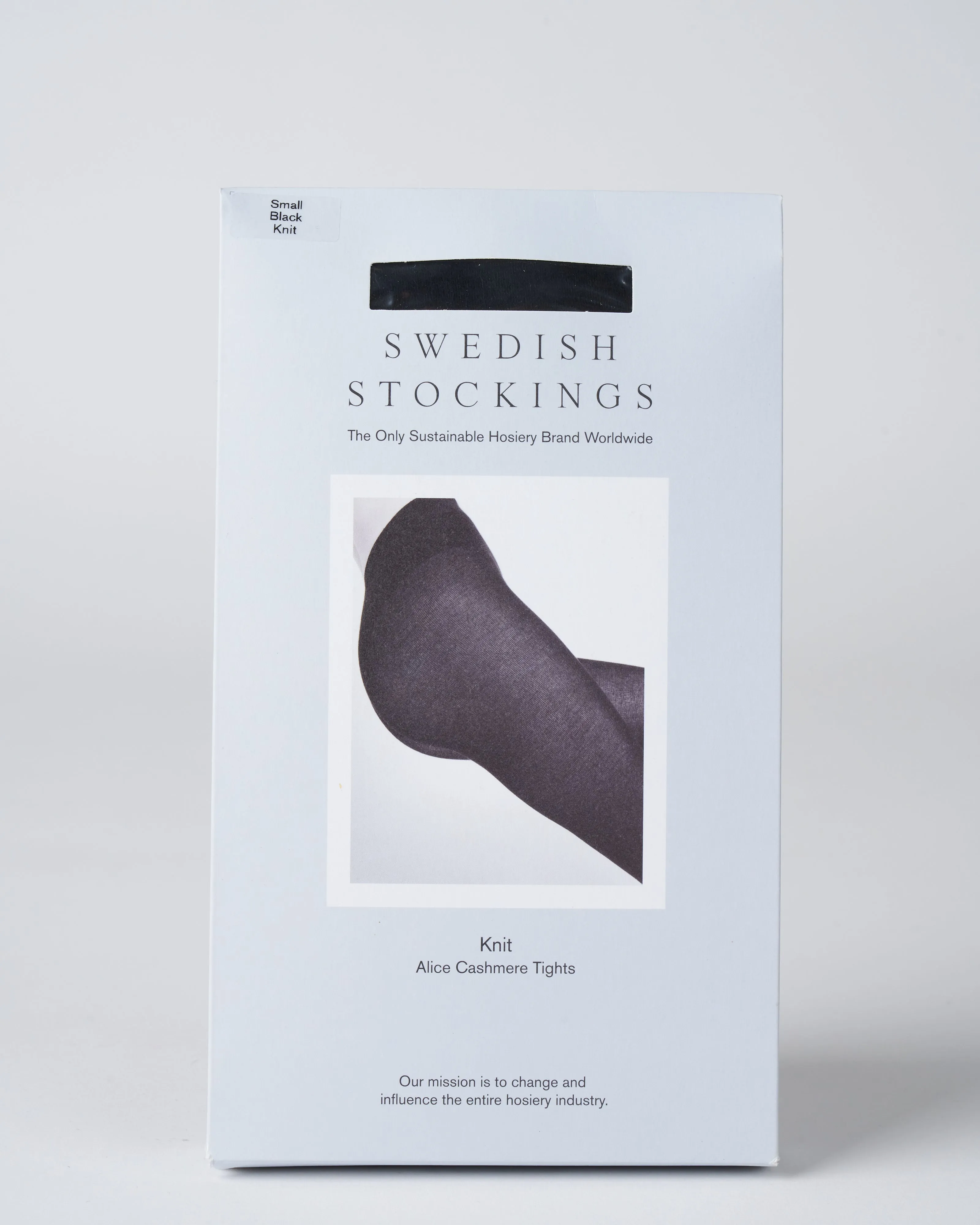 alice cashmere tights - black