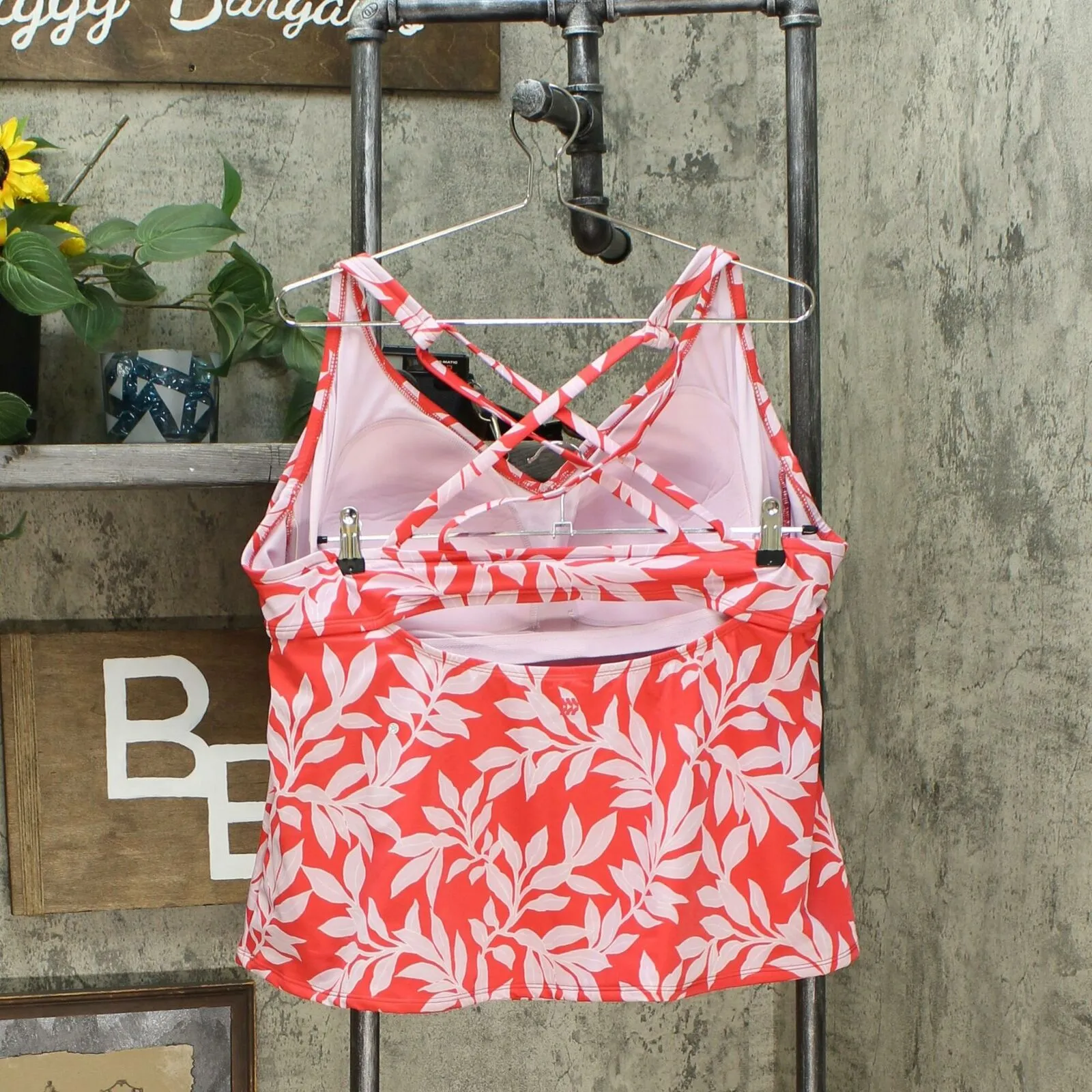 All In Motion Women's Plus Size V-Neck Tankini Top