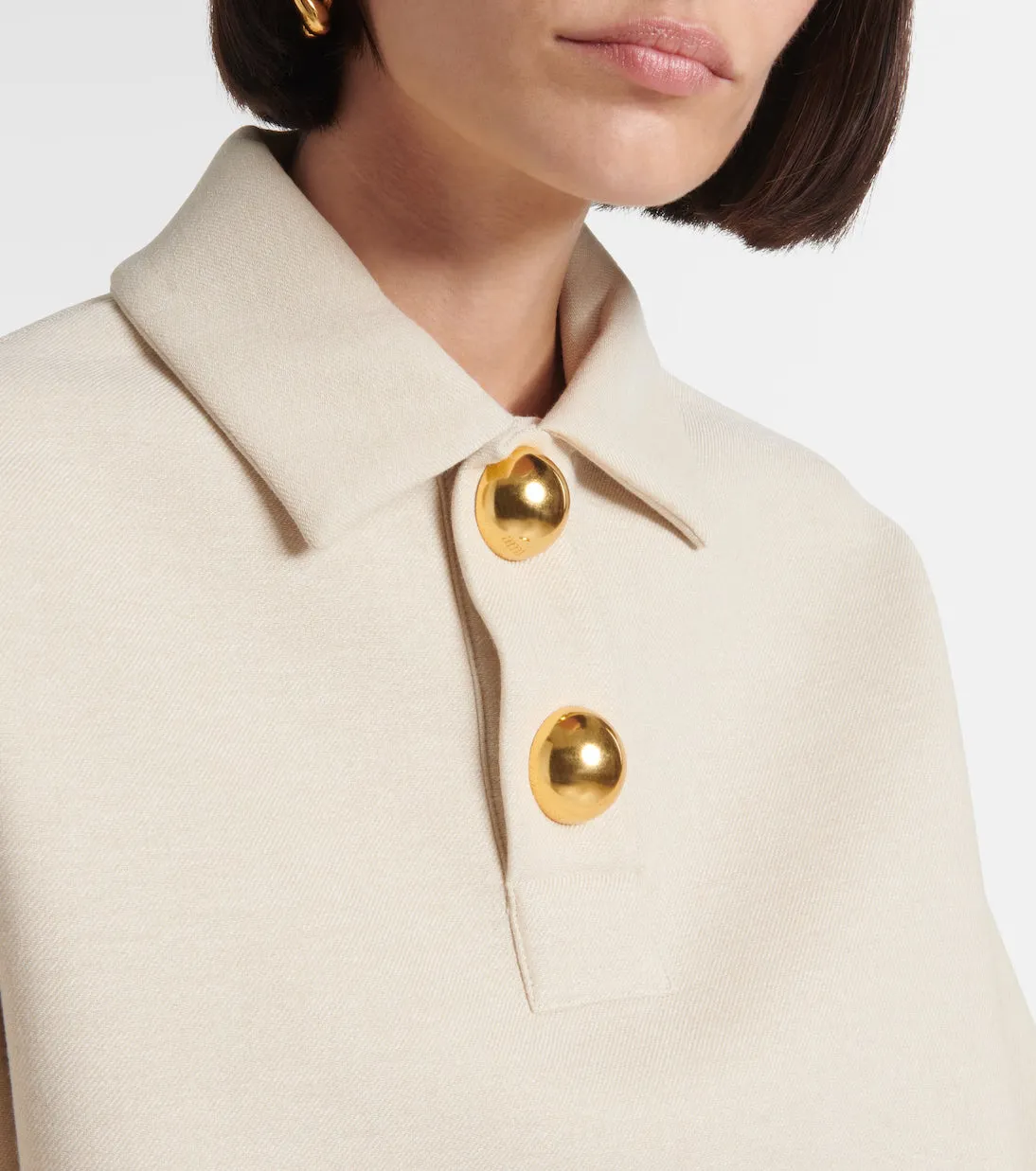 Ami Cropped Polo