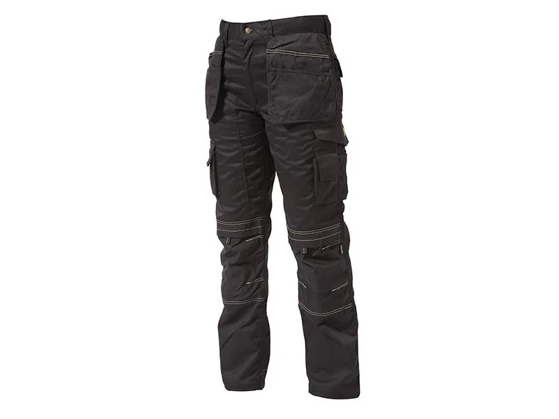 Apache Black Holster Trousers Waist 30In Leg 31In