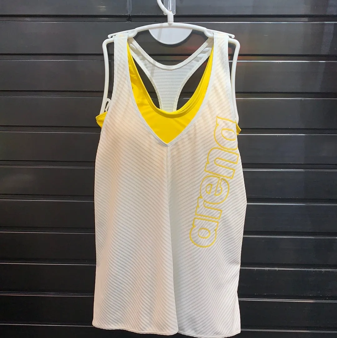 Arena S21 L Monogram Power Bra Top Tankini 2Pcs
