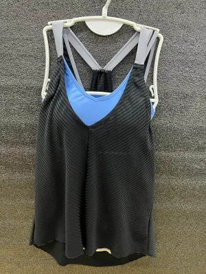 Arena S21 L Monogram Power Bra Top Tankini 2Pcs