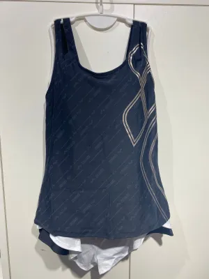 Arena S21 L Monogram Power Pattern Tankini 2Pcs With 2 In 1 Shorts