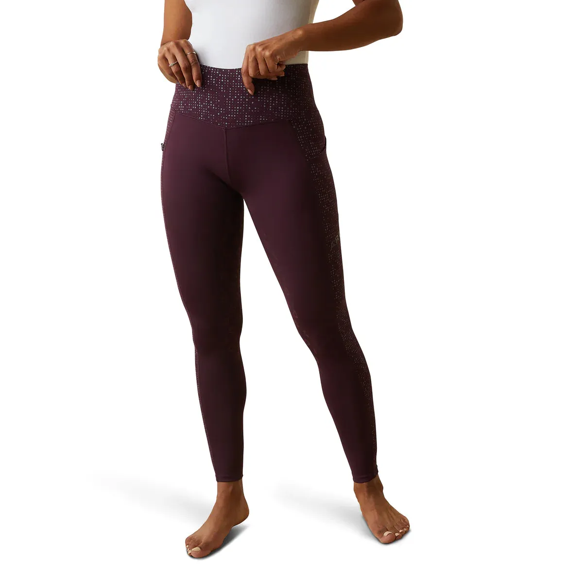 Ariat EOS Ladies Lumina FS Tights Mulberry