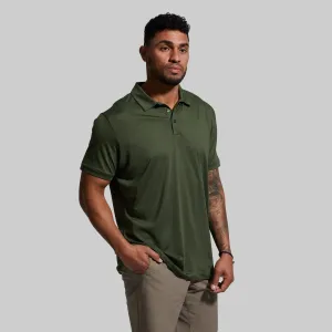 Athleisure Polo (Tactical Green)