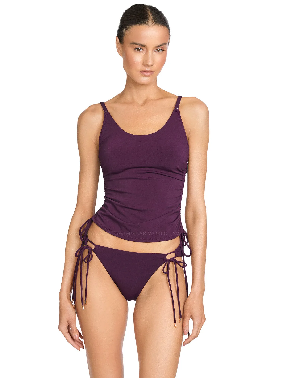Aubrey Lingerie Tankini-Aubrey Side Tie Bikini ::RET
