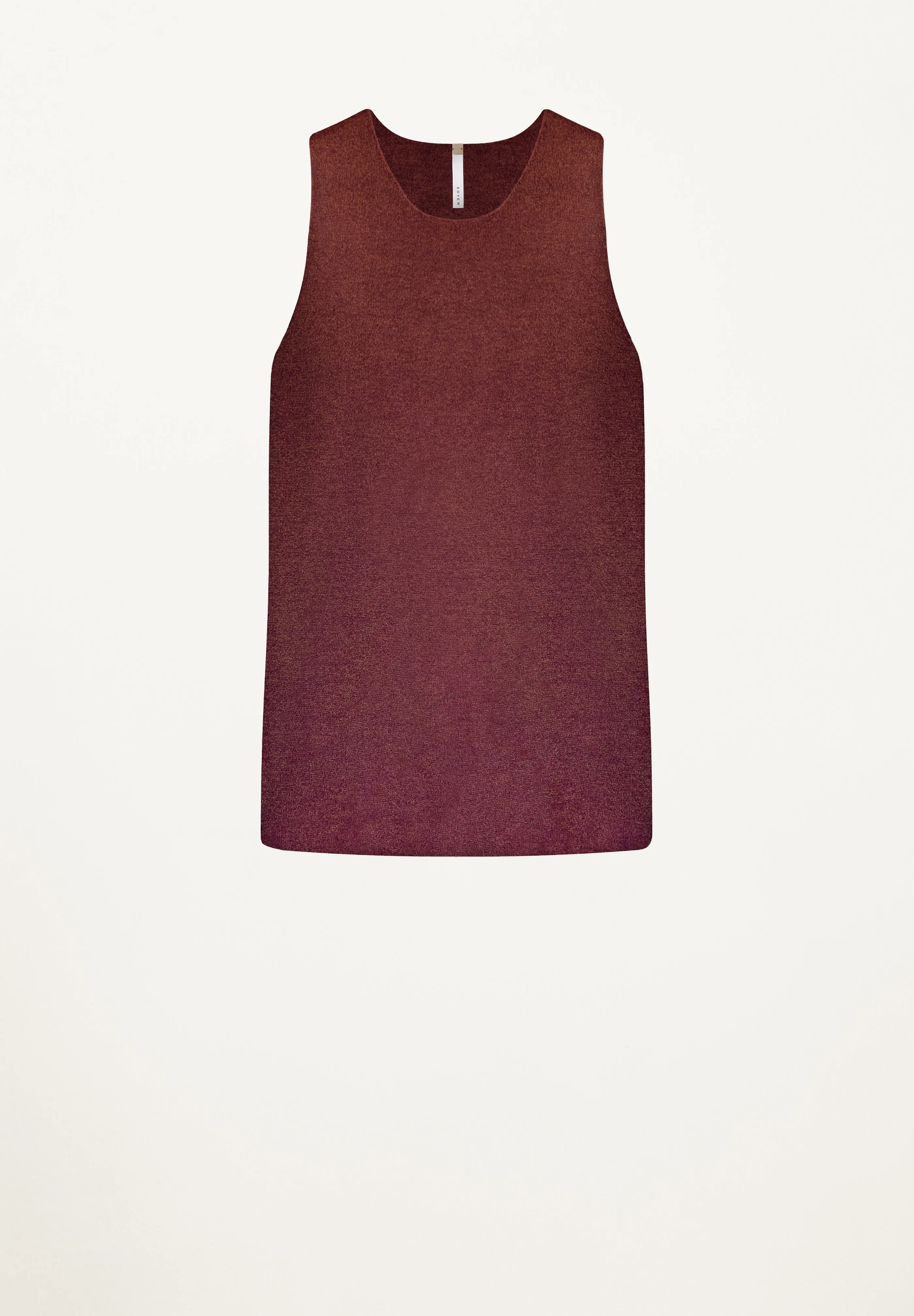 Aurora Split Back Tunic in Plum