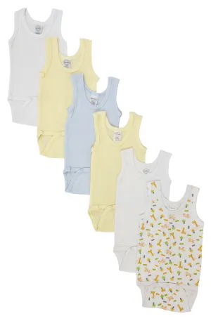 Baby Boy 6 Pc Onezies and Tank Tops NC_0508
