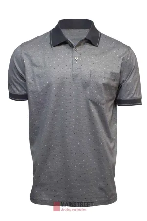 Back Bay Mercerised Cotton Jacquard Polo
