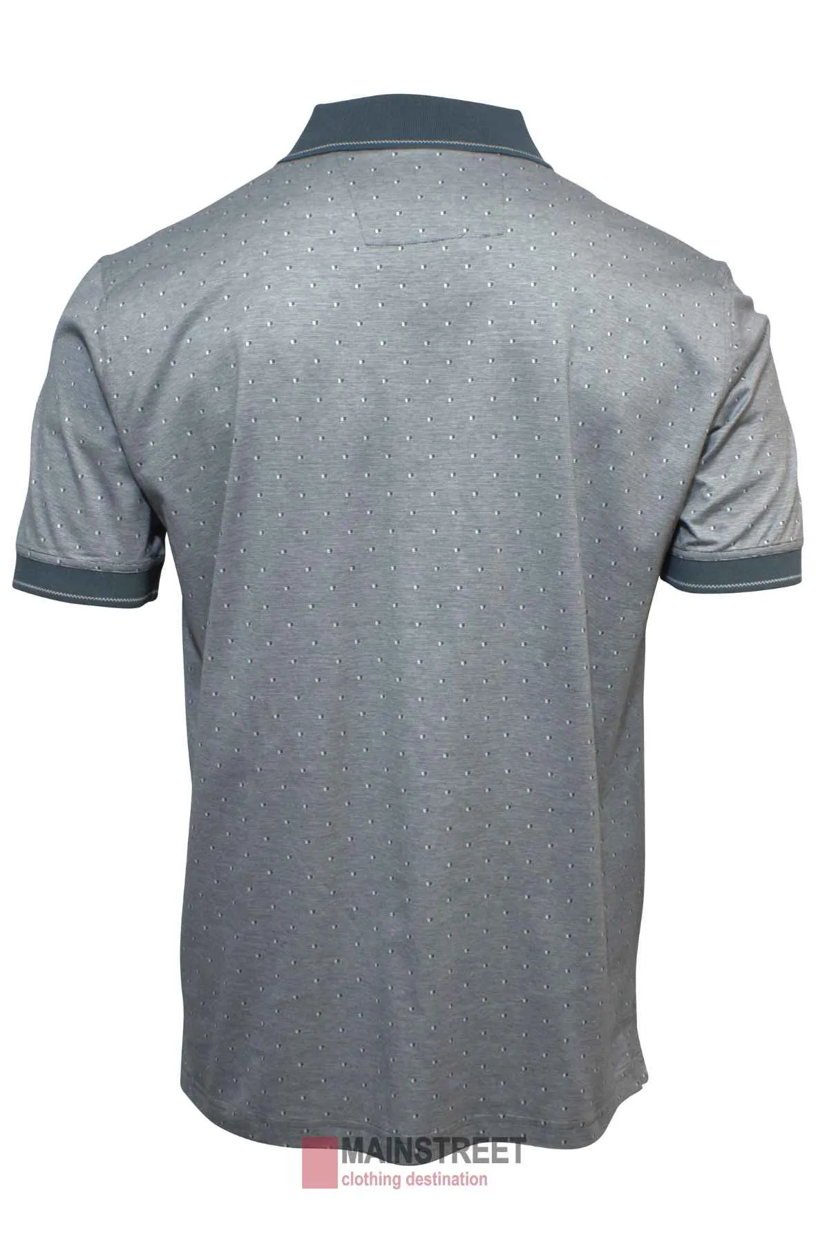 Back Bay Mercerised Cotton Jacquard Polo