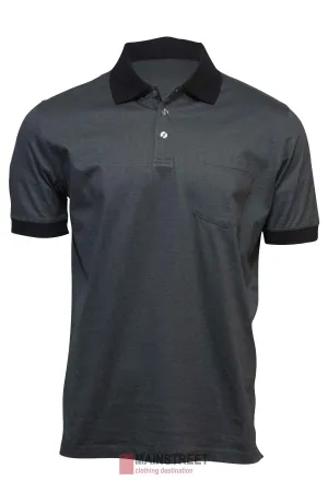 Back Bay Mercerised Cotton Jacquard Polo