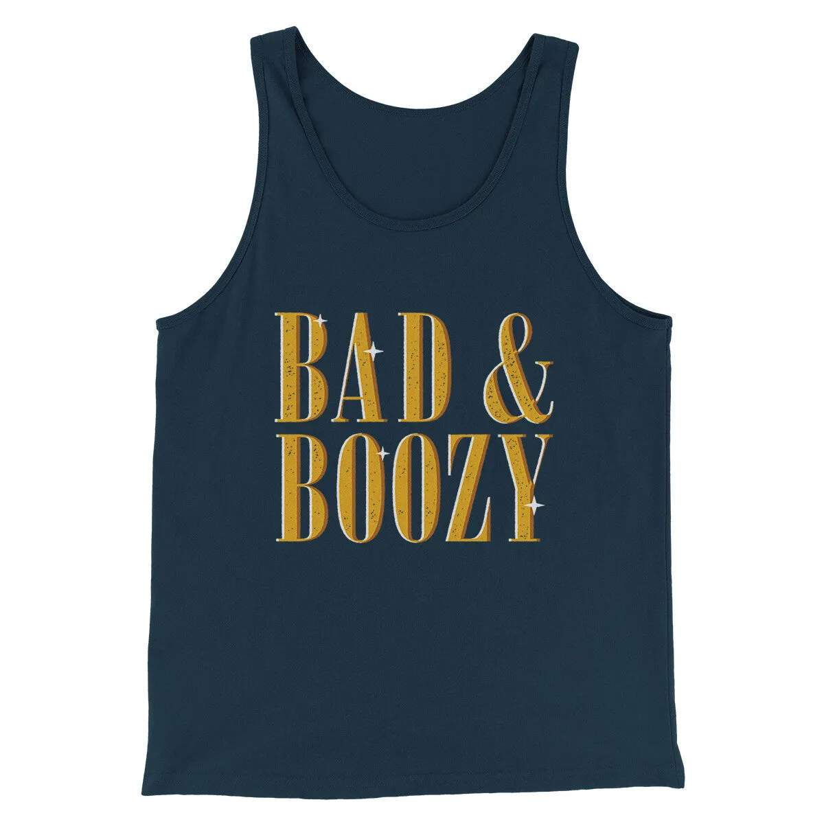 Bad And Boozy Men/Unisex Tank Top