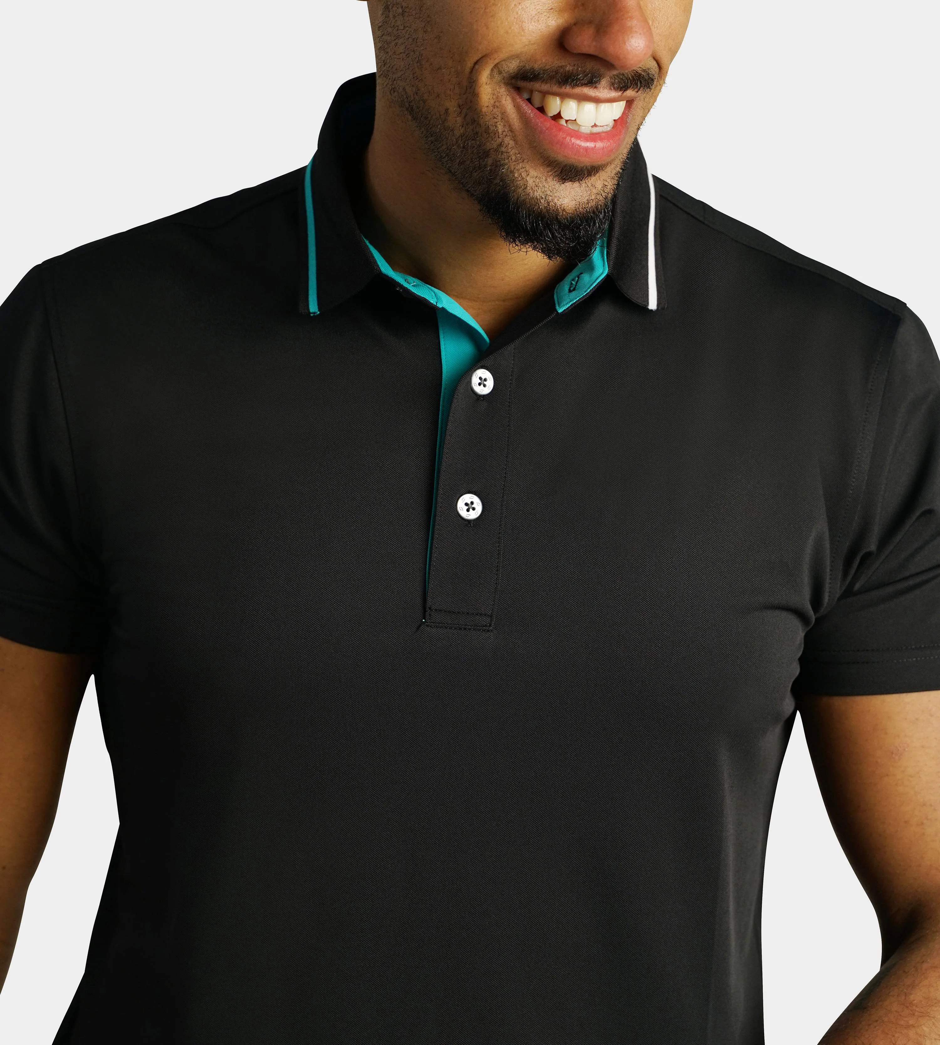 BAND POLO - BLACK