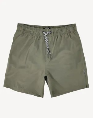 Barbados Solid 16.5" Swim Trunk