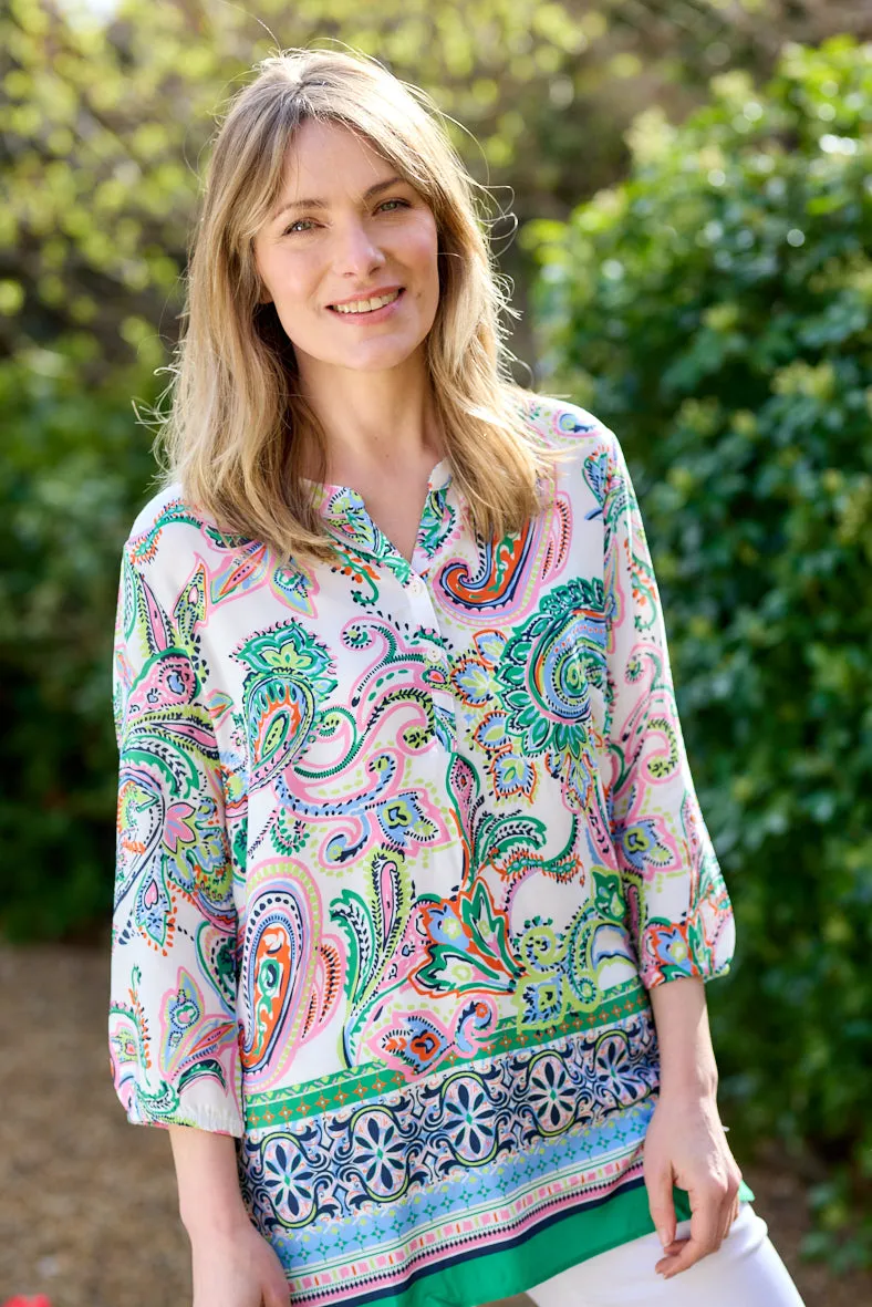 Barbara Lebek Womens Tunic - Multi