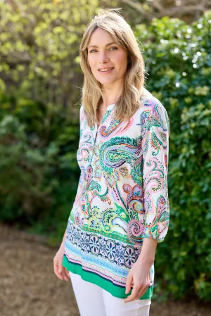 Barbara Lebek Womens Tunic - Multi