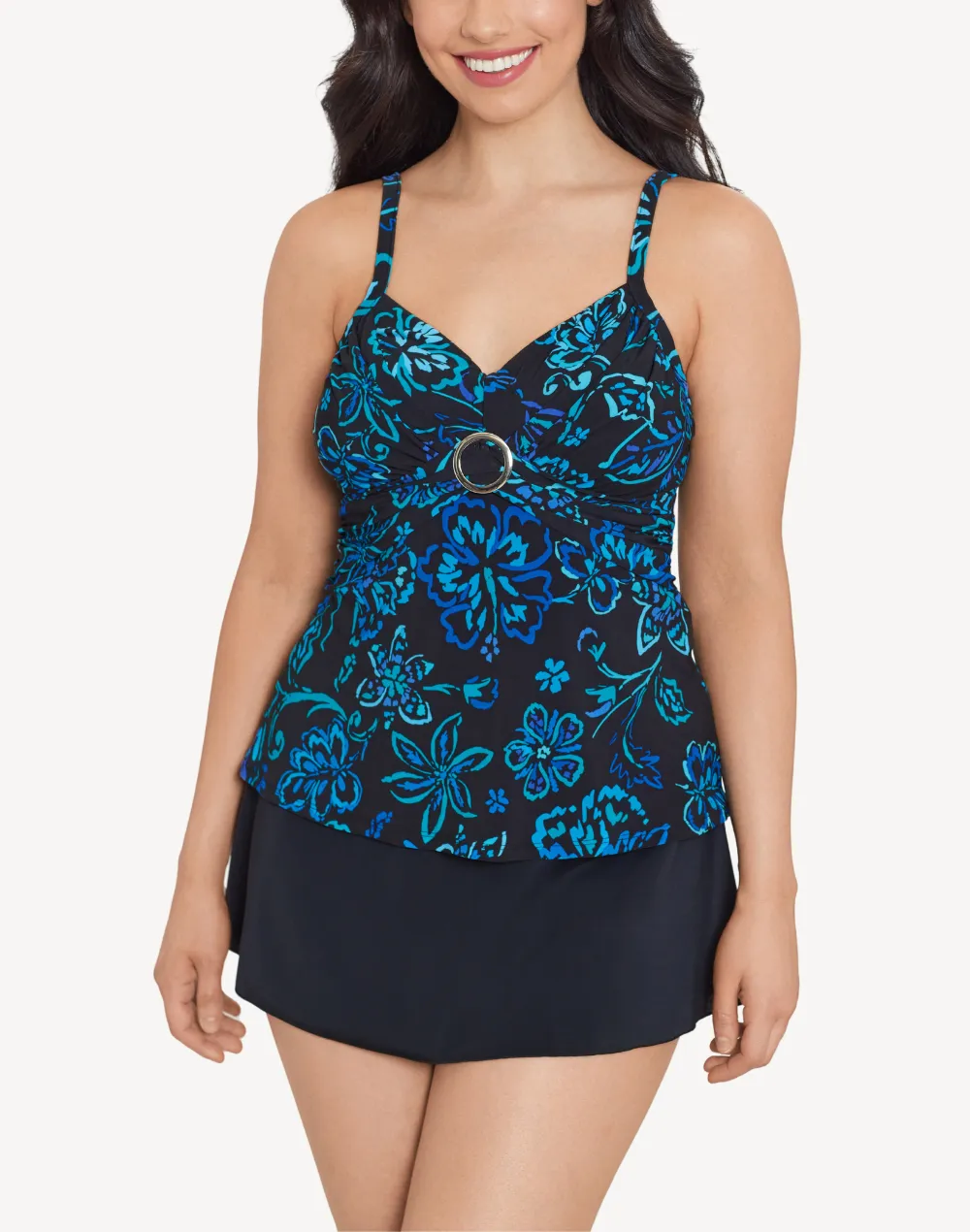Batik Blooms Cara Tankini Top