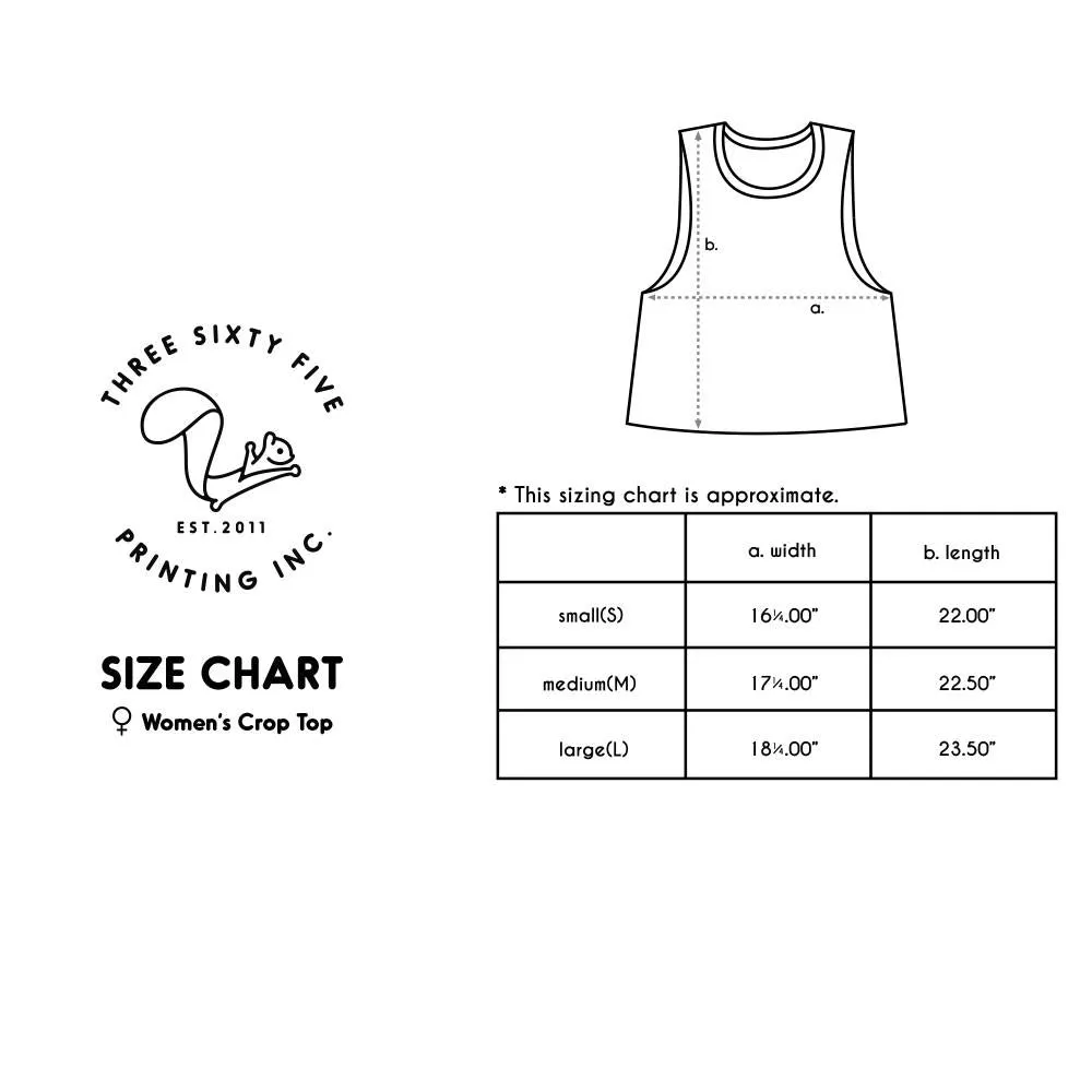 Bats Crop Top- White