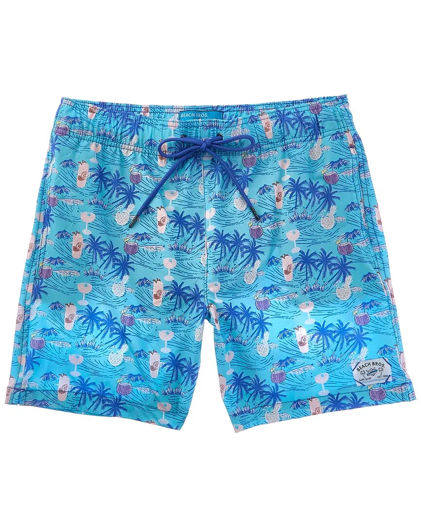 Beach Bros Beach Drinks Swim Trunk