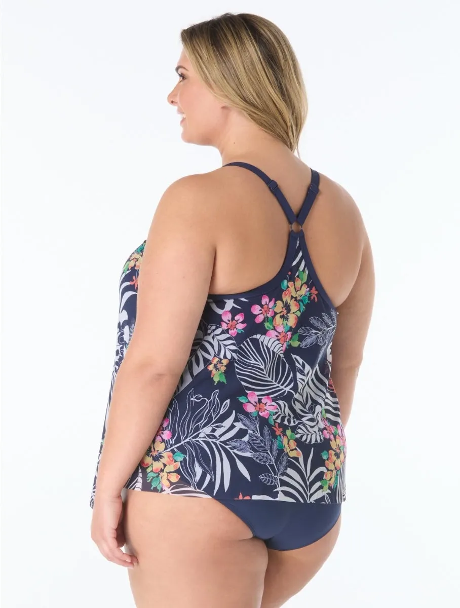 Beach House Indigo Jungle Kerry Tankini