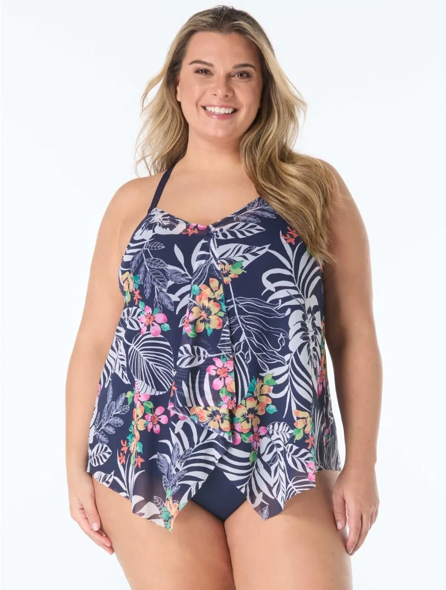 Beach House Indigo Jungle Kerry Tankini