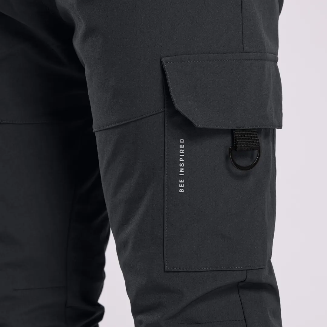 Bee Inspired Guardiola Cargo Pants Grey