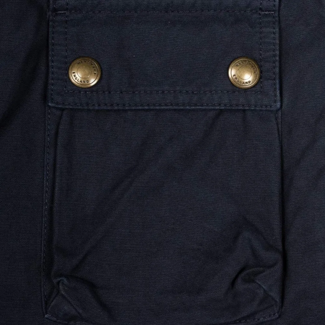 Belstaff Mens Trousers Trialmaster Cargos Trousers Navy Blue