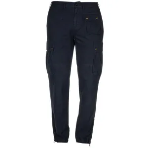 Belstaff Mens Trousers Trialmaster Cargos Trousers Navy Blue