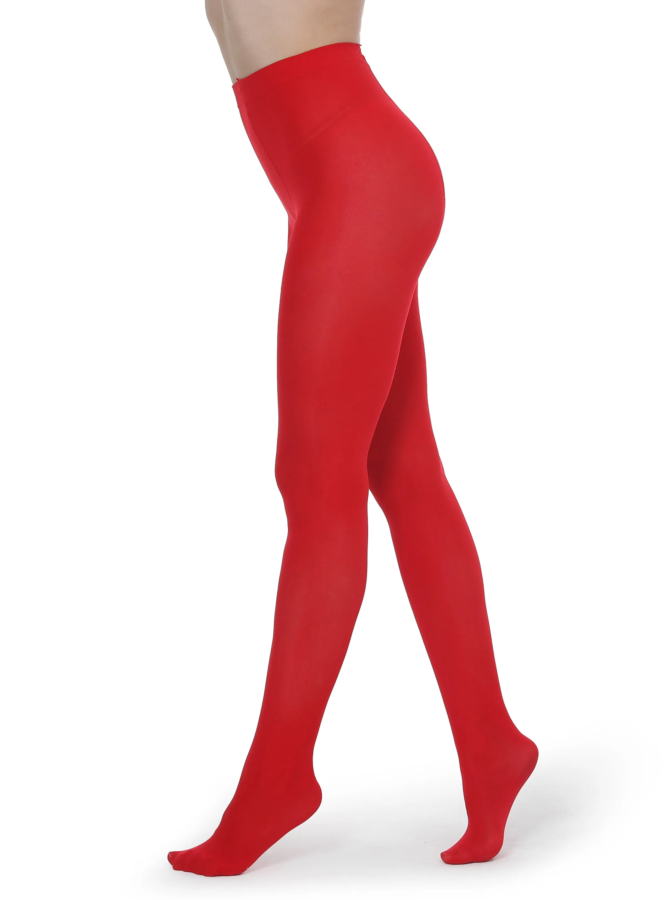BenSorts Tights for Women 80 Denier Soft Semi Opaque Elastic Pantyhose Footed Tights