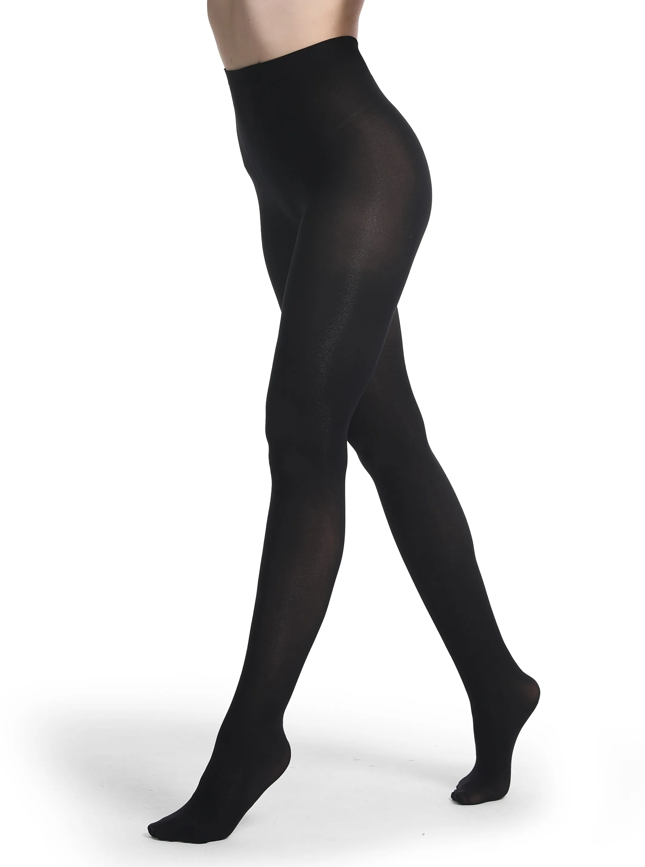 BenSorts Tights for Women 80 Denier Soft Semi Opaque Elastic Pantyhose Footed Tights