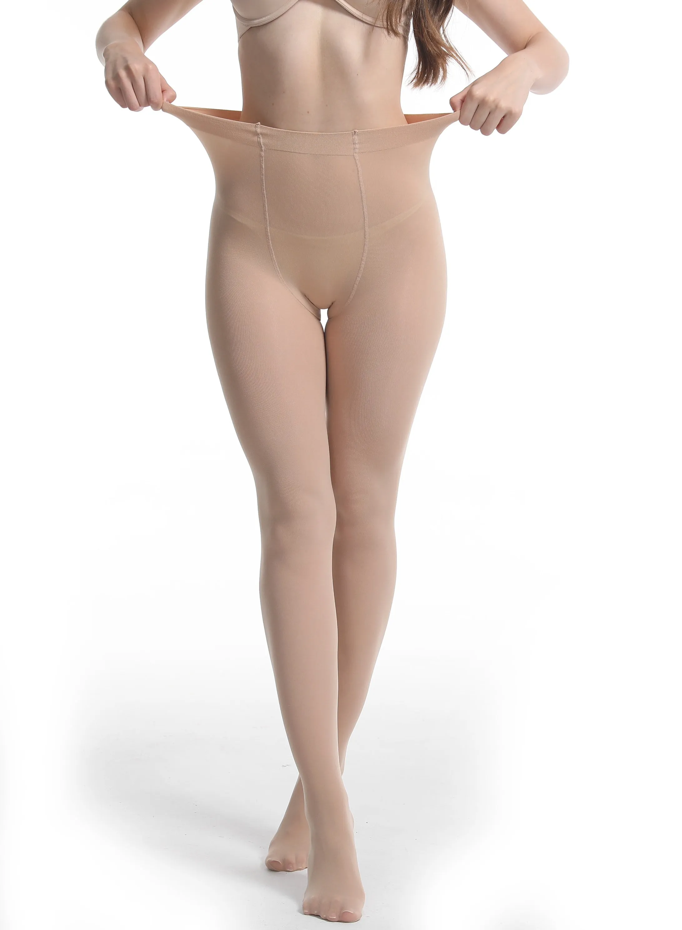 BenSorts Tights for Women 80 Denier Soft Semi Opaque Elastic Pantyhose Footed Tights