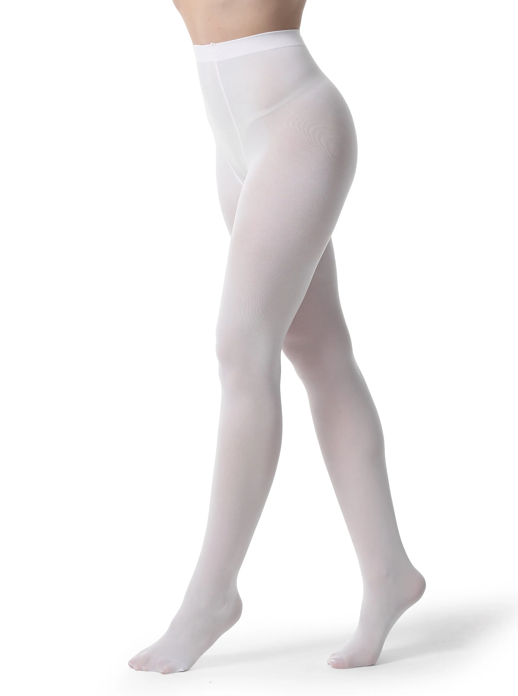 BenSorts Tights for Women 80 Denier Soft Semi Opaque Elastic Pantyhose Footed Tights
