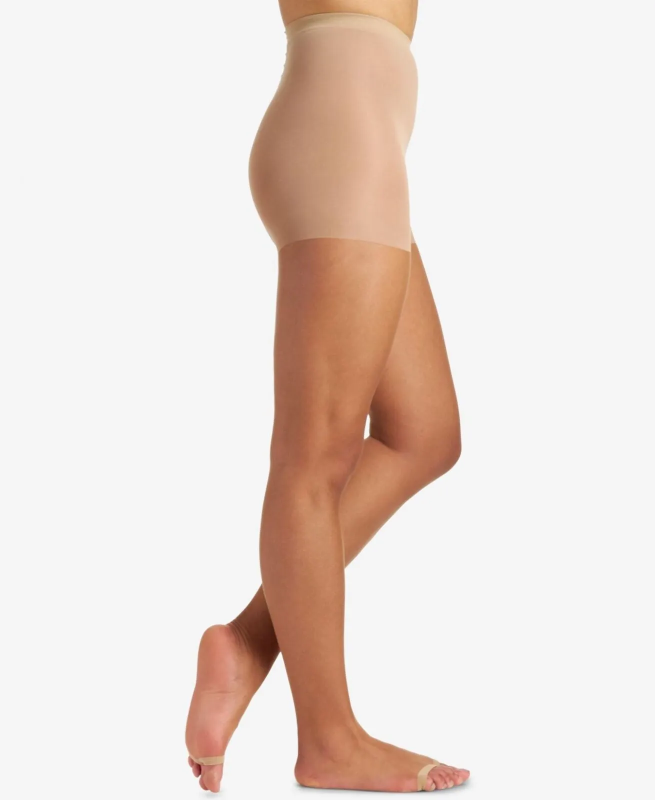 Berkshire Womens Ultra Sheer Hose without Toes Hosiery 5115 Natural Tan Brown 33