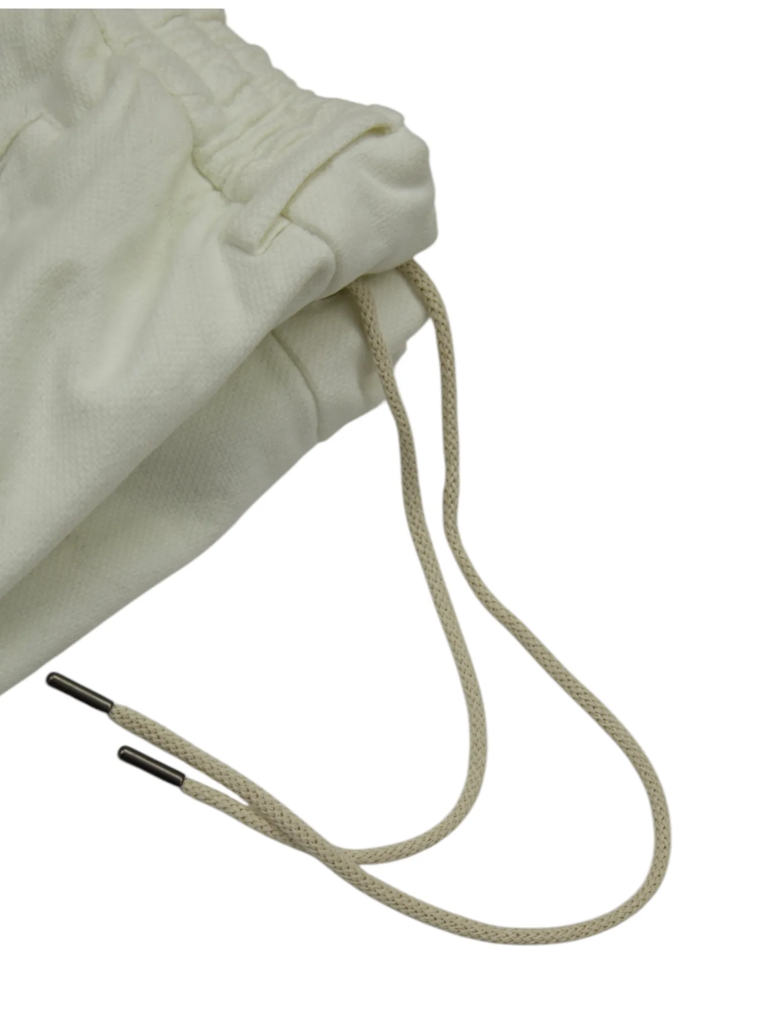Berwich White Drawstring Chino