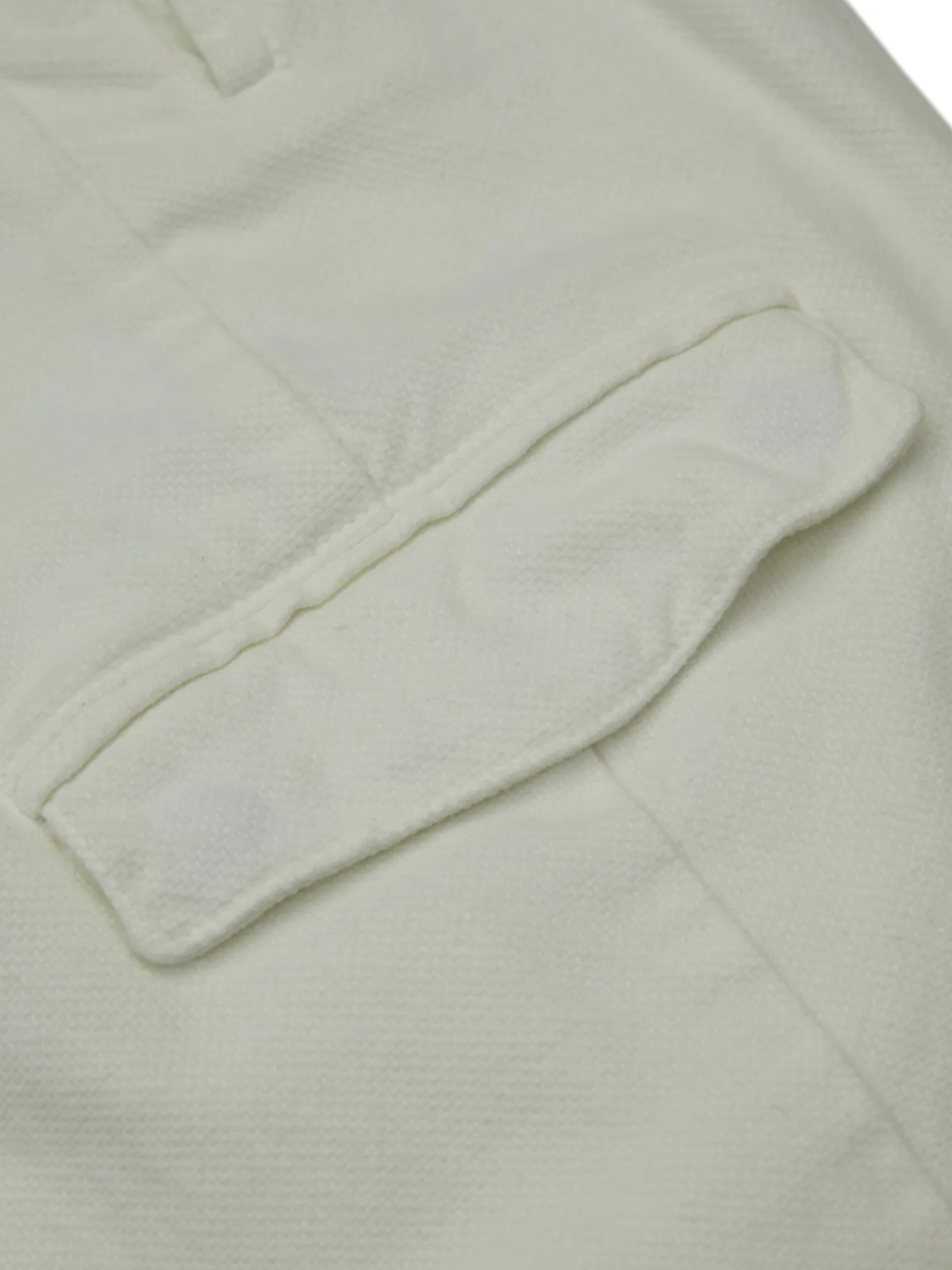Berwich White Drawstring Chino