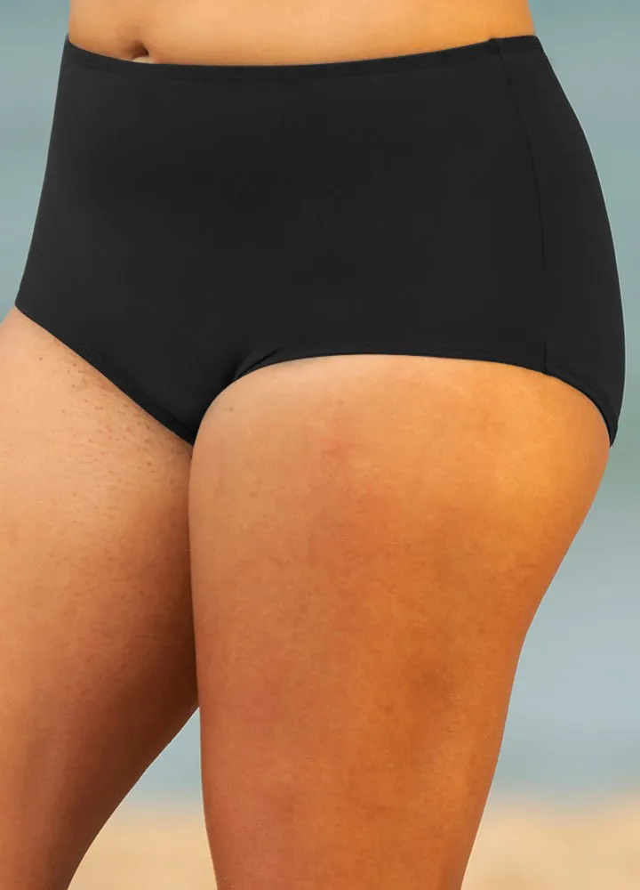 Bikini Bottom Full Brief - Black