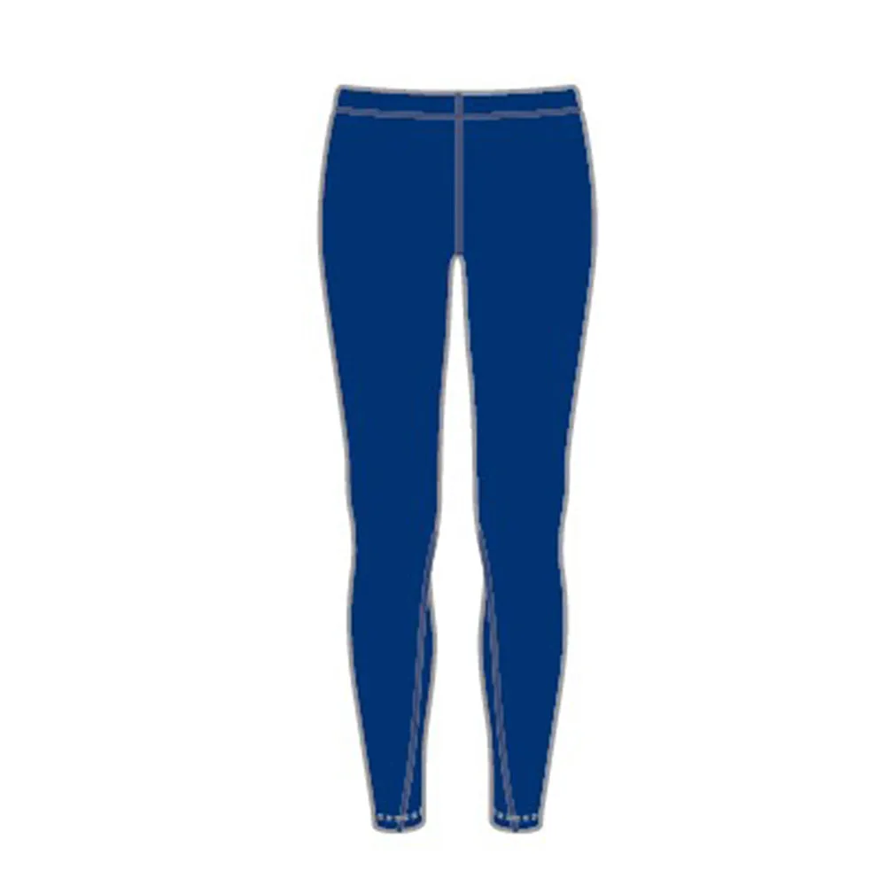 Black Chrome Womens Full Compression Tights Murrabit FC