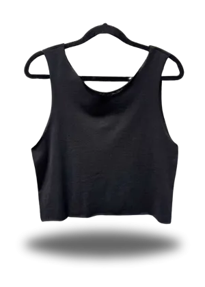 BLACK CROP TANK TOP 1.0